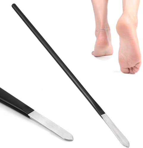 Premium Stainless Steel Corn Remover for Feet, Professional Pedicure Tool with Ergonomic Handle, Portable Hard Skin and Callus Shaver, Precision Foot Care Knife for Men and Women