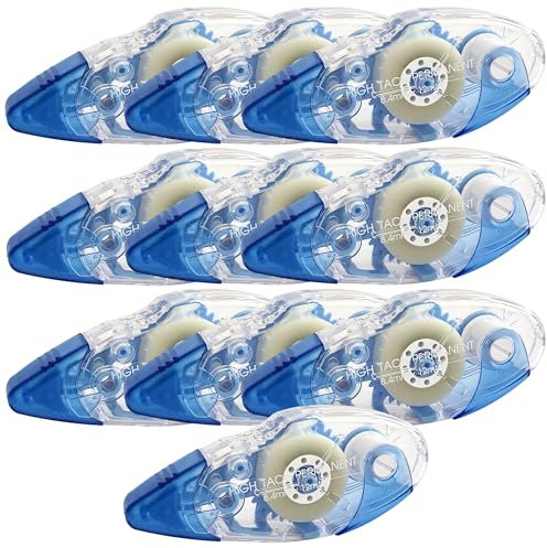 Kleberoller doppelseitig | Stark klebend | Menge wählbar / 10 Stück