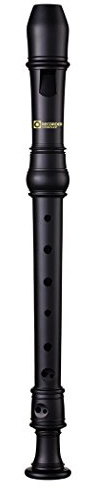 Recorder Workshop 601MB Descant Recorder, Matt Black