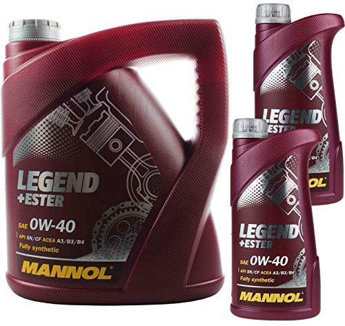 4+2 (6 Liter), MANNOL LEGEND+ESTER 0W-40 MOTORÖL
