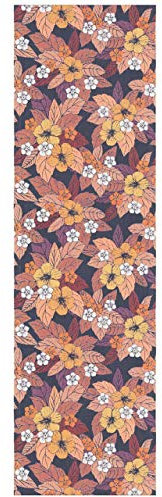 Ekelund Lilläng Tischläufer (Öko-Tex) 35x120 cm orange, schwarz, rot, violett, weiß