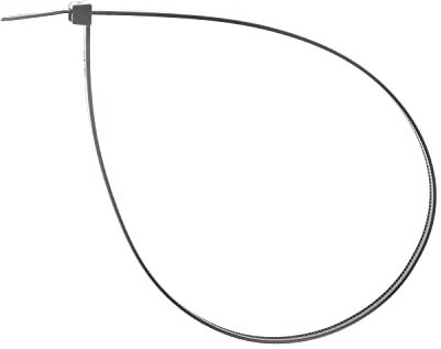 Restagraf - Lanières Autobloquantes - Colliers de Serrage Plastique - Longueur 390 mm - Pour Faisceaux, Gaines, Durites - Réf. 200949 - Tube de 30