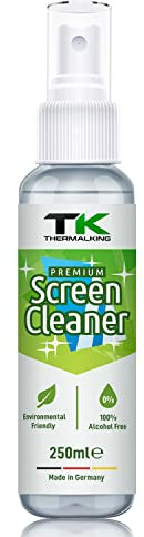Bildschirmreiniger für Laptop - Display Reiniger für tft/tv/Monitor - Screen Cleaner Spray für LCD - Fernseher Reinigung (250 ml)