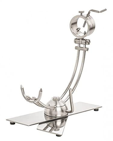 Hidalgo Soporte Jamonero Afinox X Pectus Cabezal Giratorio 360º con Base de Acero INOX Plegable