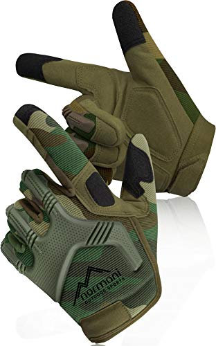 Tactical Paintballhandschuhe Army Gloves Specialist Farbe Wood-Land Größe M