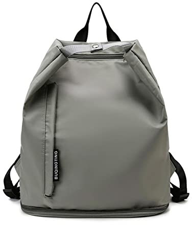 FANDARE Fitnessstudio-Rucksack Handgepäck Sporttasche Übernachtung Reisetaschen Handtasche Damen Herren Weekender Tasche Schwimmtasche Trainingstasche mit Nass Trockentrenntasche & Schuhfach