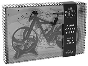 CGB Giftware | Bike Pizza Cutter | Gift Box | Kitchen Accessory | Gift for Home | Dapper Chap Collection | GB06626