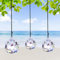 3 cristales para colgar, atrapasueños, prisma cristal, prisma cristal, prisma cristal, decoración colgante, atrapasueños, colgante de cristal, colgante de cristal para decoración de ventanas de jardín