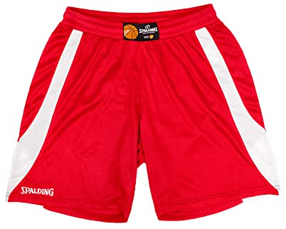 Spalding Jam Basketballshorts Damen rot/weiß, S