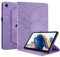 Succtopy Hülle für Galaxy Tab A8 10.5 Zoll 2021 PU Leder 360° Drehbar Multi-Winkel Lederhülle mit Standfunktion und Stifthalter Schutzhülle Samsung Tab A8 SM-X200/X205/X207 - Violett