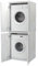 VE.CA - Mobile lavatrice asciugatrice - Mobile lavanderia con ante - Shabby chic Style - Mobile in legno - Colonna lavatrice asciugatrice - Mobile Salvaspazio - Copertura Lavatrice - Made in Italy