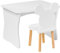 PlayPals Furniture Kinderschreibtisch aus Holz, Kinderzimmermöbel 70 x 52 x 49 cm, Kindertisch 3,4,5,6,7 Jahre, Schreibtisch und Stuhl für Kinder Schreibtisch Set