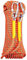 Gangying Kletterseil 8mm Outdoor Seil 20m Statisches Kletterseil Feuerrettungs-Fallschirm-Seil Geflecht Nylon Seil mit 2 Stahlhaken für Wandern Outdoor Bergsteigen Sport Camping