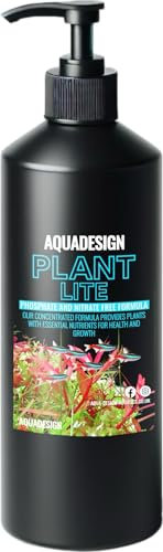 AquaDesign PLANT LITE 500ML Aquarium Plant (Nitrate & Phosphate Free) Liquid Fertiliser