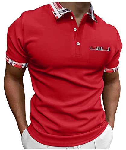 Deals of The Day Plain White Vest - Men's Short Sleeve Hooded Top & Overshirt - UK Casual Polo Shirts - Half Sleeve Linen Shirt - Ladies Gifts Clearance
