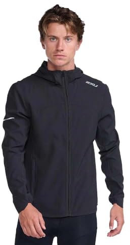2XU Herren Aero Jacke, Schwarz, M