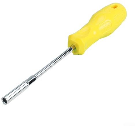 Clé à douille, tournevis magnétique à tige hexagonale de 5,5 à 10 mm, embouts hexagonaux, pour tournevis électrique, outils de poignée (6 mm)