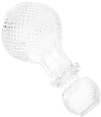 OUNONA Decantador De Botellas De Whisky Botellas De 250 Ml Dispensador De Vidrio Liso