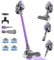 FixtFixer Cordless Vacuum Cleaner 25Kpa/250W, Ultra Quiet Automatic Charging Cordless Vacuum, Stick Vacuum Cleaner with LED Display/Anti-Tangle Brush for Hardwood Floor, Carpet, Pet Hair
