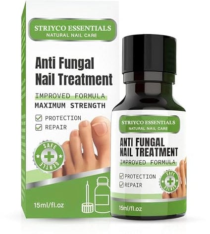 Anti Fungal Nail Treatment- Extra Strength Fungal Nail Treatment – Effective Solution for Toenail & Fingernail Fungus, Repairs Thick, Discolored, Damaged Nails (15ml)