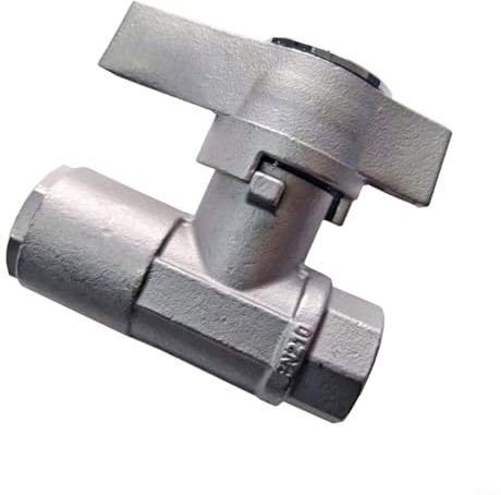 Alanmoship Lavadora a presión de válvula de bola DN10, válvula de bola de conexión rápida de 3/8 pulgadas para manguera de lavadora eléctrica 5000 PSI 70.0 °C