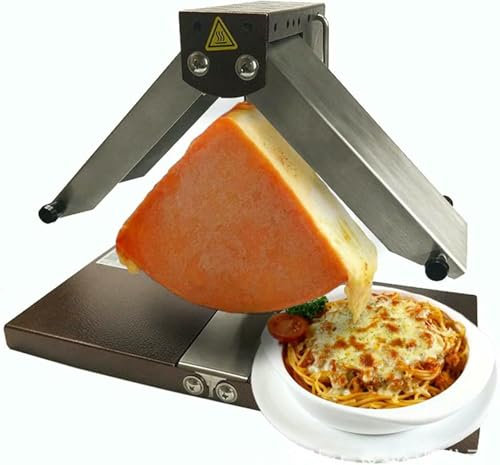 Appareil à raclette électrique, Appareil à raclette professionnel, meule inclinable et réglable