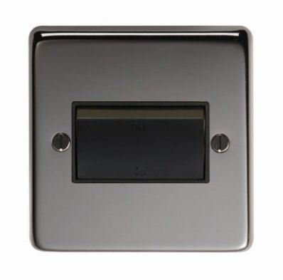 Fan Isolator Switch - Black Nickel Finish