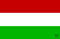 WHATABUS Ungarn Flagge Aufkleber - Länderflagge als Sticker 8,5 x 5,5 cm