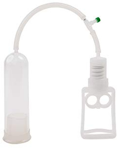 Fröhle PP002 Penispumpe M Professional mit Kolbengriffpumpe, Sexspielzeug für den Mann