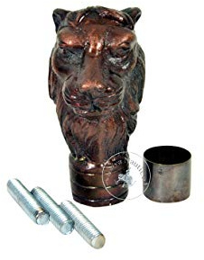 aasiya nautical Walking Stick Loin Head Solid Aluminum Handle Walking Stick