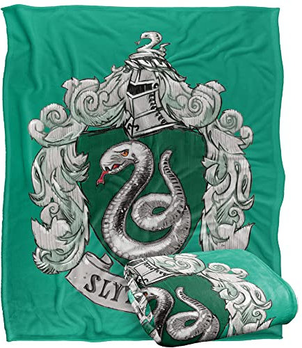 Harry Potter Silky Touch Kuscheldecke, Optimalweich, 152 x 127 cm