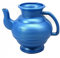 Easy Shopping® Bathroom Toilet Lota Bodnar Washing Jug Wudhu Pot Hard Plastic with Handle (Dark Blue)