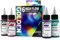 GOLDEN, set di colori acrilici ad alto flusso per aerografo, 6 colori, vernice acrilica professionale
