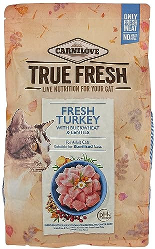Carnilove True Fresh Truthahn für ausgewachsene Katzen, Trockenfutter, 1,8 kg