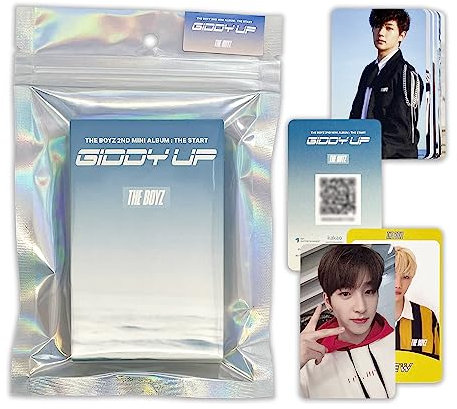 THE BOYZ - 2nd Mini ALBUM [THE START] (PLATFORM ALBUM - GO VER.) Case + Mini Card(QR Type) + Selfie Photocard + Official Photocard + Special Photocard + Digital Contents + 2 Pin Button Badges