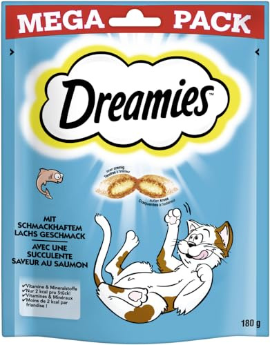 DREAMIES Portionsbeutel mit Lachs 1 x 180g