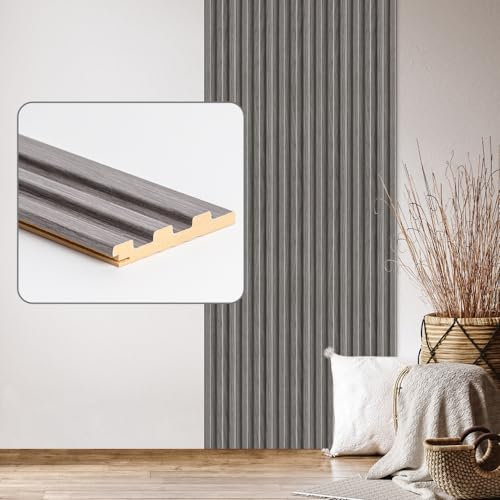 Wandpaneele & Deckenpaneele Desiwa 14er-Set in Eiche Grau 10,7x252 cm