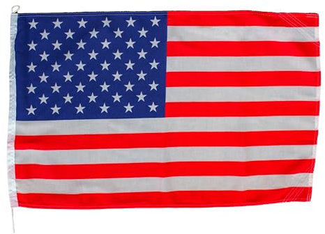 Netflags Flagge USA 20 x 30 cm Schiffsflagge mit 160 g/qm Stoffgewicht
