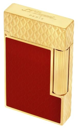 S.T. Dupont C16626 Feuerzeug Linie 2 Dragon rot/Gold