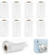 LANSKYLAN 9 Stück Thermopapier Drucker Selbstklebende Thermopapierrollen Thermorollen 57 x 30 mm Thermodruckpapier Aufkleber Papierrolle Mini-Fotodrucker Papier für Mini Mobiler Fotodrucker