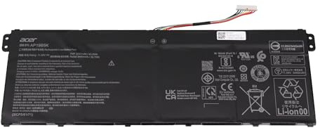 Acer AP19B5K Original Akku 41Wh 11,55V (AP19B5K) | für 3 (SF314-59), (SF313-53), TravelMate Spin P4 (P414RN-51), P4 (P414-51), RS (AP714-51T)