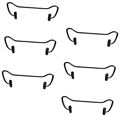 TOPBATHY 6 Pièces Casiers à Vin Fer Porte-bouteilles De Vin Rouge Lot De Présentoirs