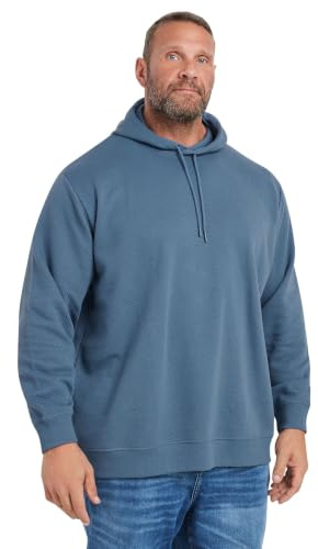 BadRhino Big & Tall Diamond Quilted Hoodie - Men's - Plus Size Curve