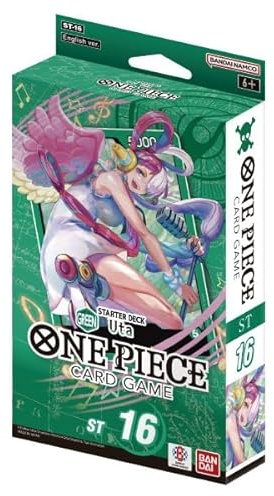 BANDAI One Piece Card Game: Green Uta ST16 Starter Deck - EN