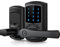 Hidalife Keyless Entry Door Lock, Smart Locks for Front Door, Keypad Door Knob with Handle, Touchscreen, One-Slide for Passage Mode, Matte Black