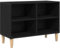 vidaXL TV-Schrank aus Schwarzer Eiche - 69,5x30x50 cm, aus Holzwerkstoff