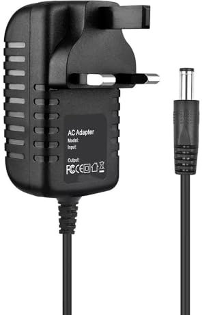 KMLR-ZSYX 12V AC-DC Adaptor Charger Compatible With LaCie d2 NEXT 584702645 External Hard Drive Power Supply Cord UK Plug