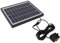 UPKOCH 12V Jardin Solaire Flottante pour Bain Oiseaux et Étangs H Solaire Installation Facile