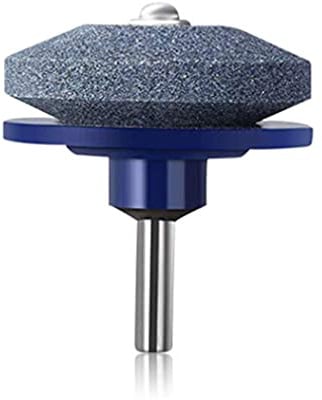 Affûteur de lame de tondeuse à gazon, outil d'affûtage lame tondeuse à gazon haute résistance 2 pouces, meuleuse manuelle pour l'entretien des outils jardin