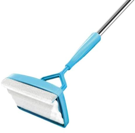 Skirting Board Cleaner Tool, Baseboard Cleaning Skirting Boards Mop, SkirtingBoard Buddy Cleaner, 360° Rotatable Telescopic Adjustable Cleaners, Wet Dry Cleaning Tool With Retractable Handle